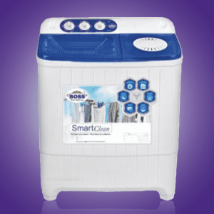 7-transformed Twin Tub Washing Machine KE-9500-BS (White)