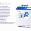 997416a9-a51a-4d66-8537-761133d83924 KE-9500 BS White Washing Machine Twin Tub