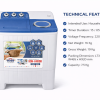 a25c00ec-5b7d-4661-9973-4ed4c4cccab5 K.E 6550-BS-S White Baby Series Washing Machine