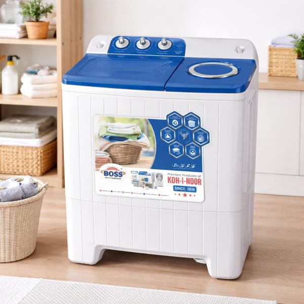 b3395154-45b8-471e-af5c-cd9d3176ef49 K.E 6550-BS-S White Baby Series Washing Machine