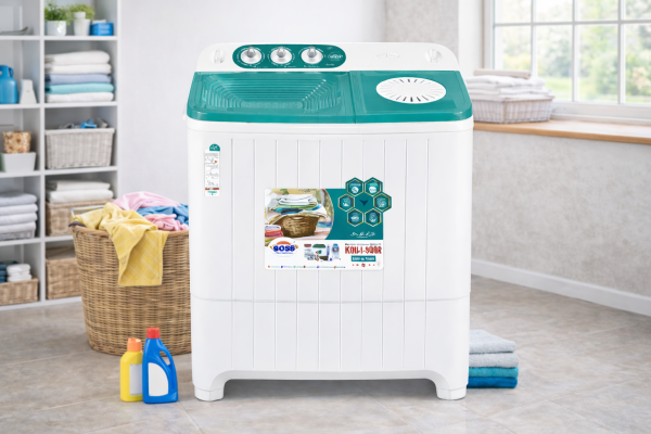 KE 9500-BS-Green Platinum Series Twin Tub Washing Machine