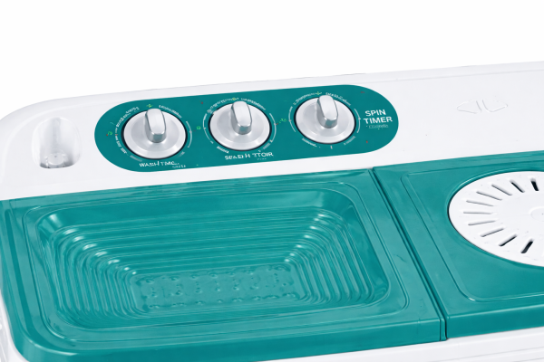 e30c0f80-ceee-4274-aaf9-1c9d9f665589 KE 9500-BS-Green Platinum Series Twin Tub Washing Machine