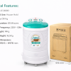 fe1fb97a-f681-4ba0-a904-ce7262725522 K.E 2000-Green Platinum Series Spin Dryer