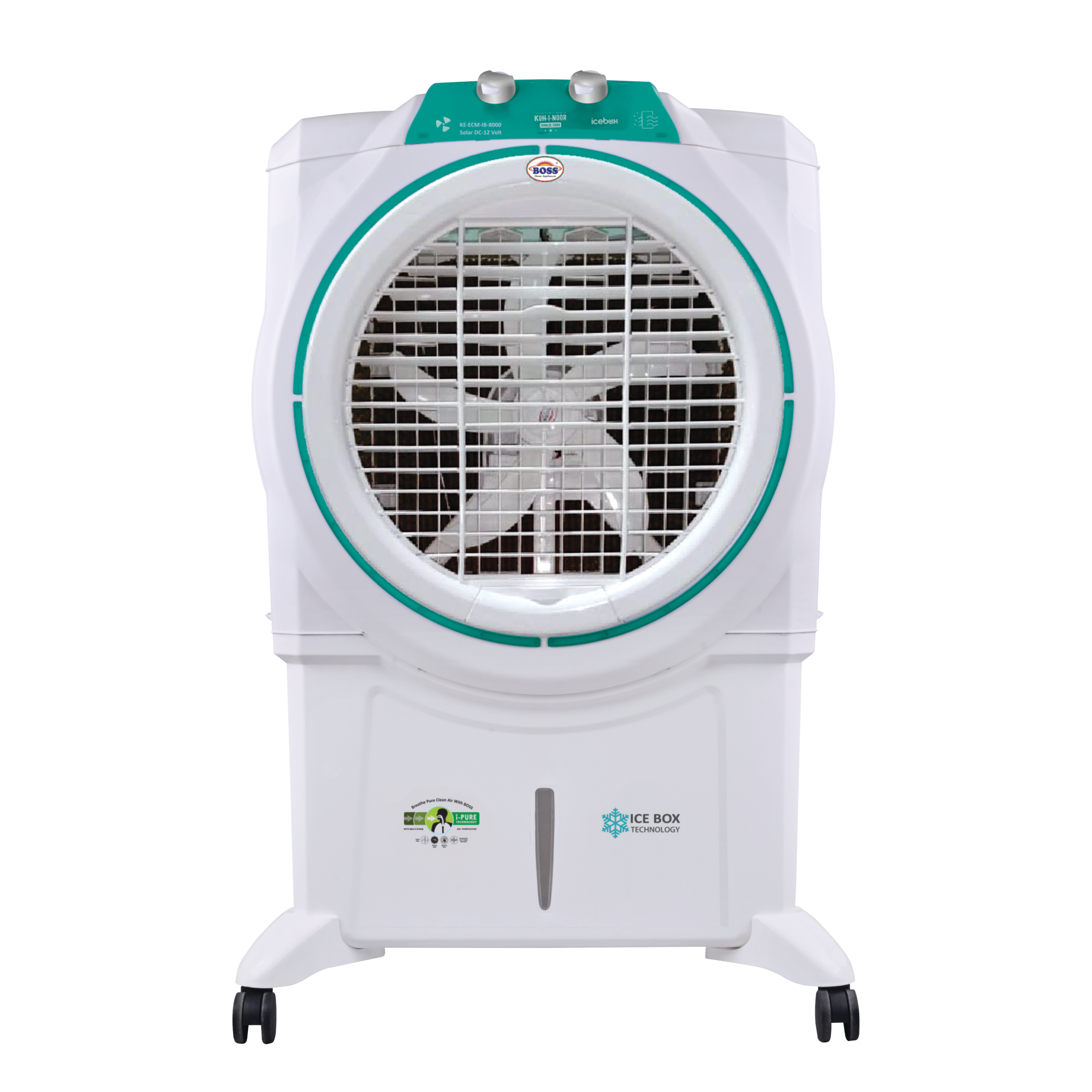 Solar Air Cooler ECM 8000 IB Green