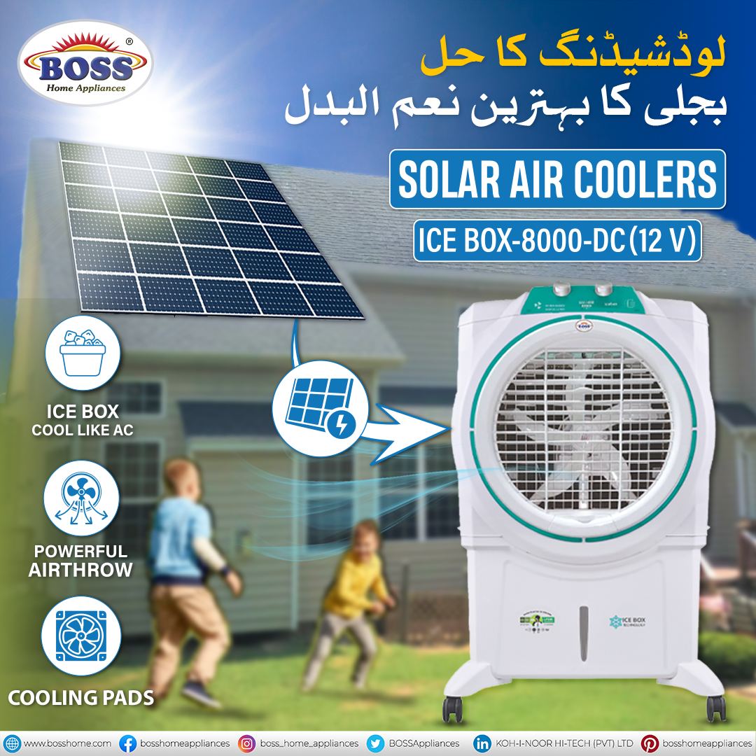 Solar Air Cooler ECM 8000 IB Green - Image 3