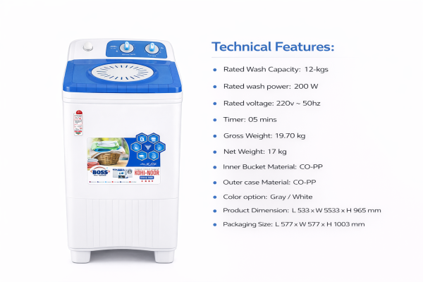 3947c22d-ea2a-4eb6-a38f-a42ce42aea3a KE 5500 BS Blue Square Shape Spin Dryer