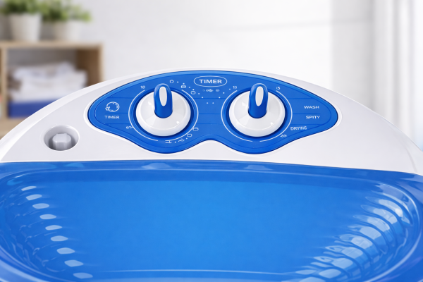 ca8edfcd-c689-4101-89a0-87ea64326580 KE-2000-S Blue Round Shape Spin Dryer