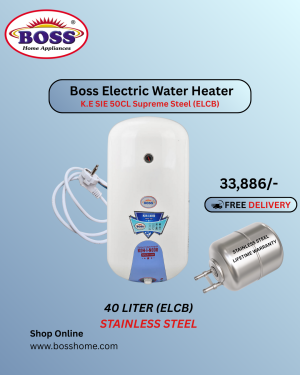 40 liter Supreme Steel (ELCB) Electric geyser