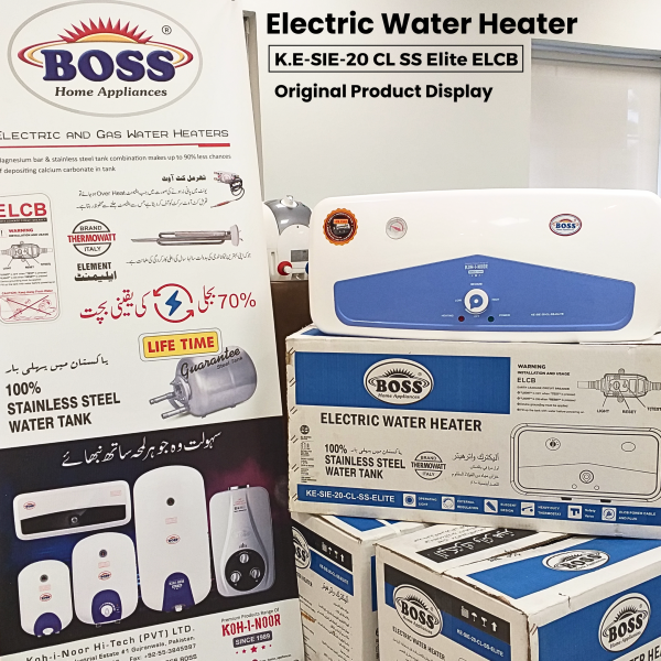 Heater 20CL Elite SS ELCB Original Pic K.E SIE 20CL SS Elite ELCB