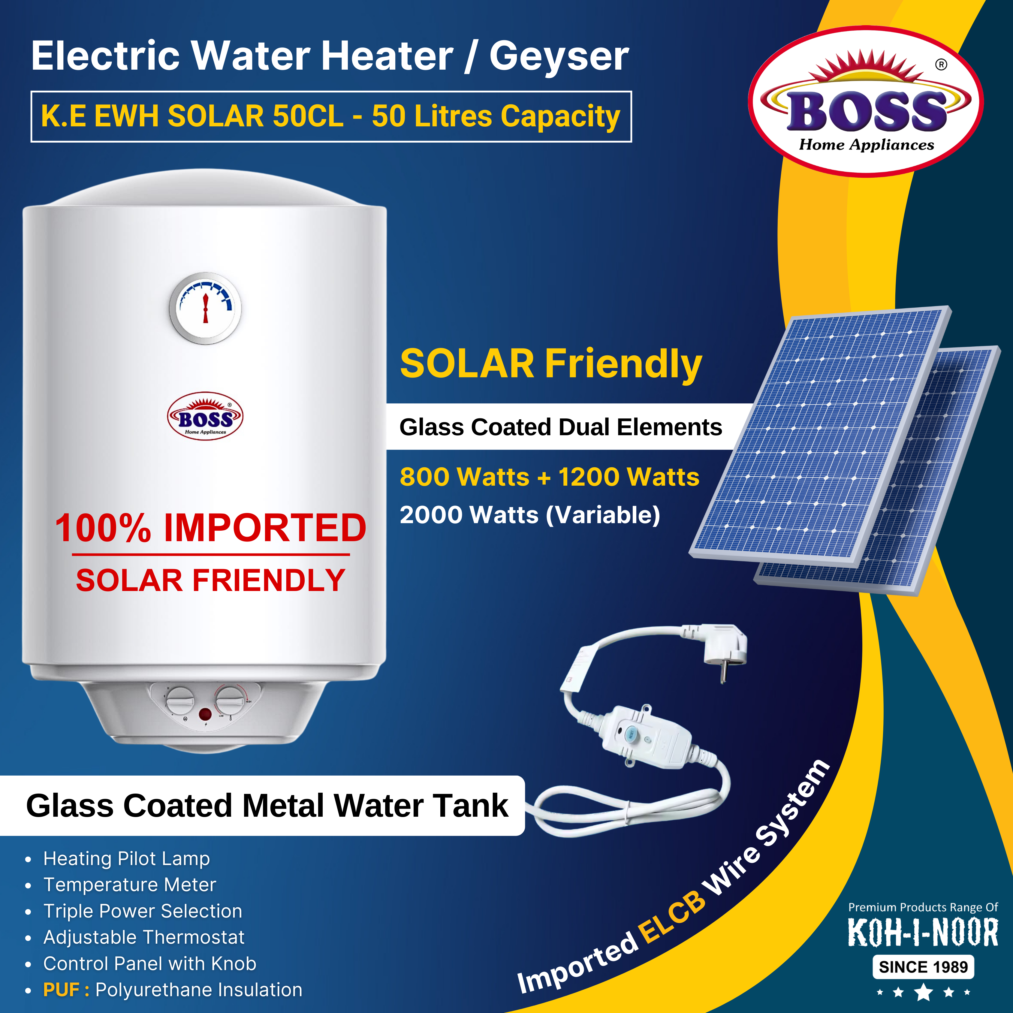 KE EWH SOLAR 50CL (100% Imported) - Image 3