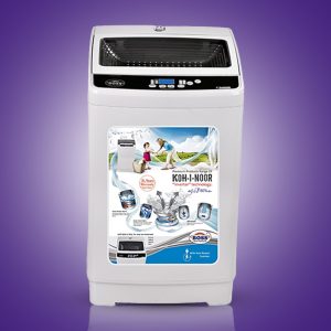 Automatic Washing Machine KE-AWM-9200 Classic Black Gray Dumping Door BS (10-Kgs)