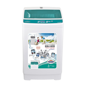 Automatic Washing Machine KE-AWM-9200 Classic Green White Dumping Door BS (10-Kgs)