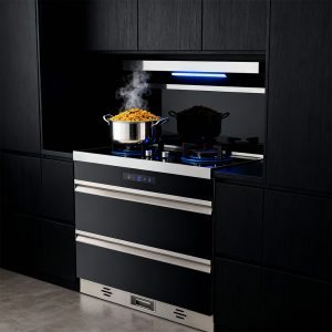 Premium Kitchen Combo Set – Dual Burner Hob + Suction Hood + UV Sterizer