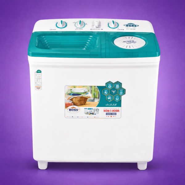7500 Purple BG K.E-7500+BS Green Platinum Series Washing Machine Twin Tub