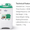 7bd341a4-ce1e-4dbb-91b1-b25ec341abc3 K.E 400+BS-Green Platinum Series Spin Dryer