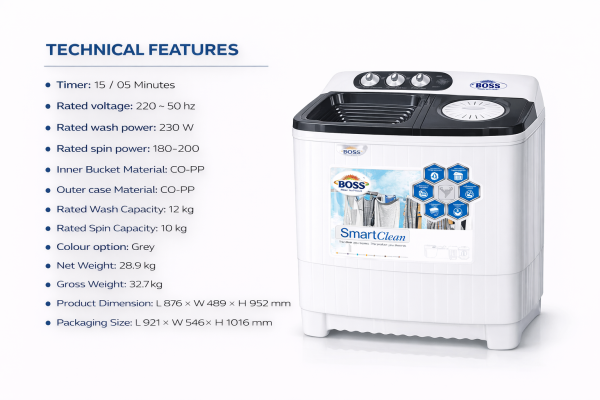 93aa98d2-ded3-4dd4-abb4-247a71d101f7 KE-14000-BS-Twin Tub Washing Machine