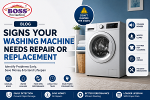 washing machine repair signs